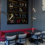 در طراحی دکور رستوران زنجیره ای سارا شعبه تهران