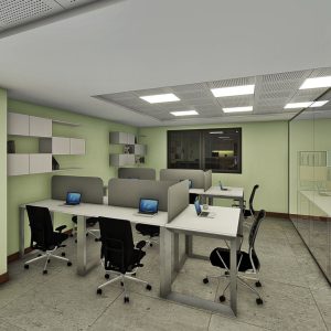 طراحی و مشاوره فضای اداری با پارتیشن بندی