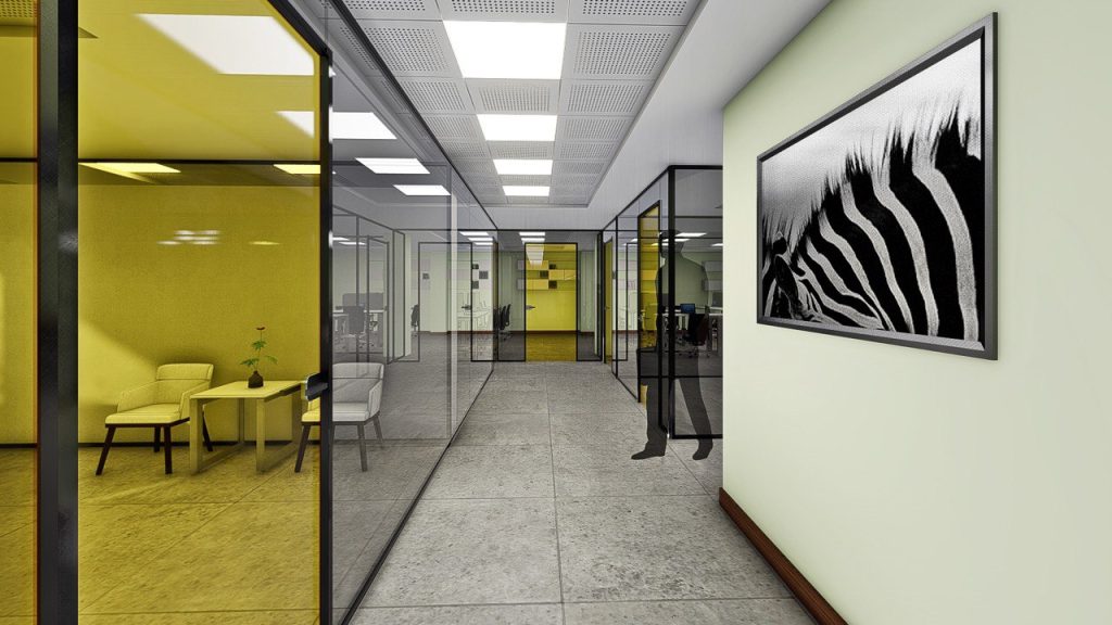 طراحی و مشاوره فضای اداری با پارتیشن بندی