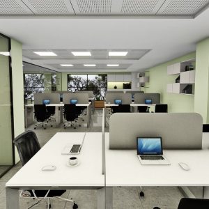 طراحی و مشاوره فضای اداری با پارتیشن بندی