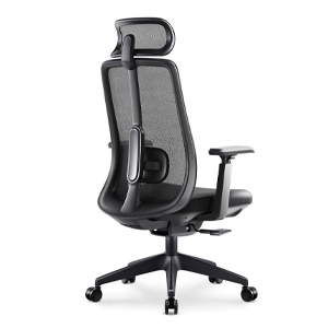 صندلی معاونتی کیهان مدل اطلس فریم مشکی دسته متحرک