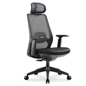 صندلی اداری مدیریتی وگا فریم مشکی دسته متحرک