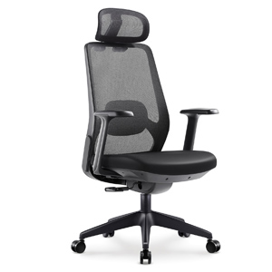 صندلی اداری مدیریتی وگا فریم مشکی دسته ثابت