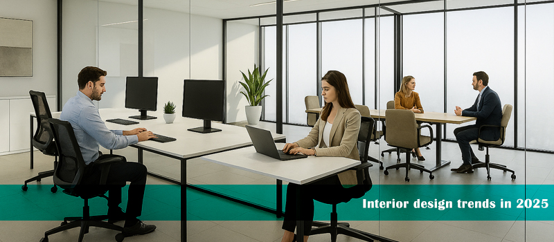 طراحی داخلی با پارتیشن اداری