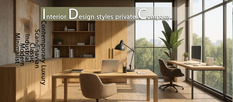 طراحی داخلی برای شرکت‌ خصوصی