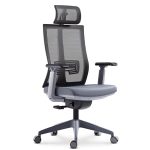 صندلی کارشناسی کیهان مدل مایا با فریم طوسی و دسته متحرک