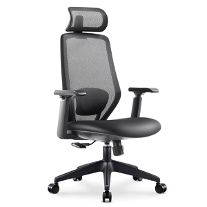 صندلی کارشناسی کیهان مدل لیرا فریم مشکی با دسته متحرک