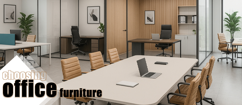 راهنمای کامل انتخاب مبلمان اداری متناسب با دکوراسیون و فضای کاری