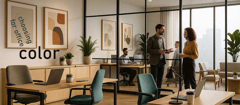 انتخاب رنگ مناسب برای محیط اداری