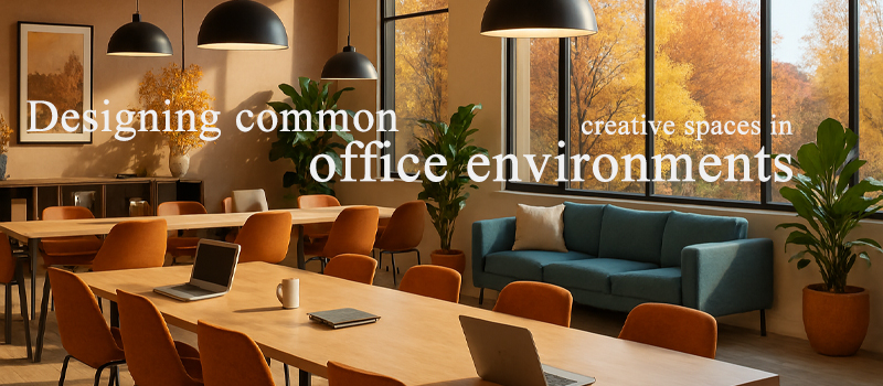 طراحی فضاهای مشترک و خلاقانه