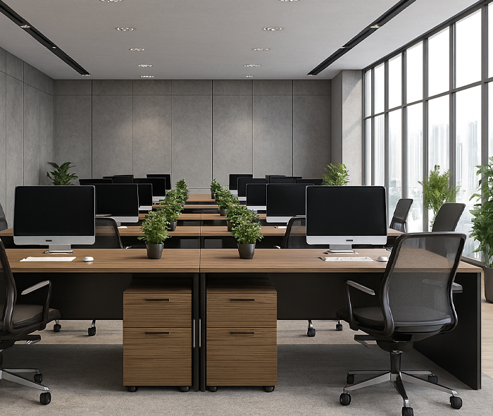 طراحی داخلی اداری مدرن
