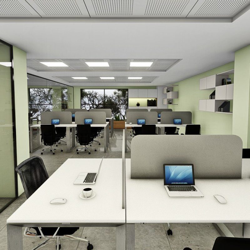 طراحی و مشاوره فضای اداری با پارتیشن بندی